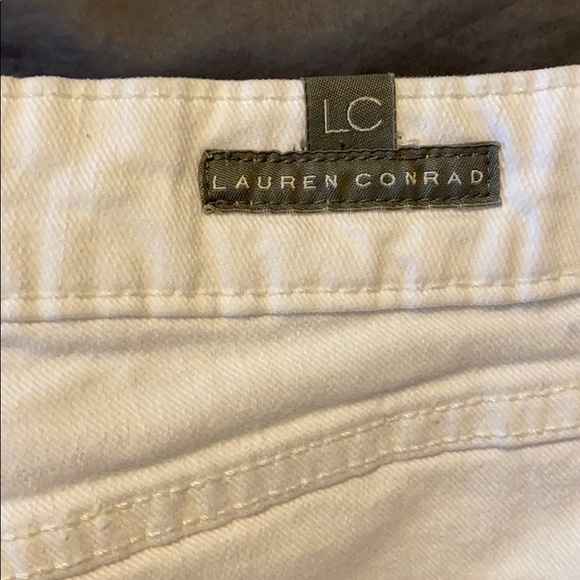 Lauren Conrad White Denim Shorts - Picture 3 of 3